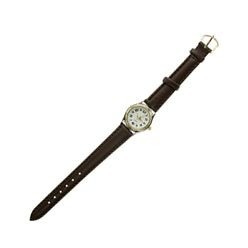 Men's Leather Strap Watch