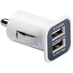 Voyager double USB car charger