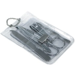 TRANSPARENT MANICURE SET