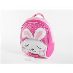 Kids pink bunny lunch back pack