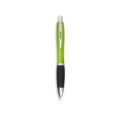 A nice looking affordable pen to showcase your logo at any promotional event. Available in 7 vibrant colours with stunning silver trim accents, with black German ink.