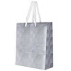 Material paper mini shopper bag with carry handle