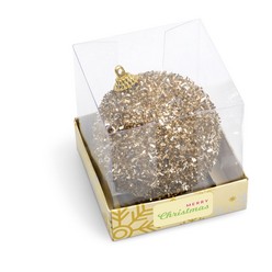 Glam Glitter Festive Ball that can be printed using Digital Vinyl Sticker techniques and is available in  none