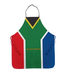 South African Flag apron