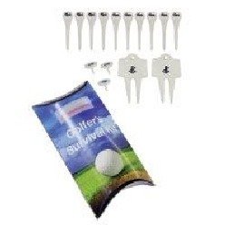15 piece golf survival kit, full colour branding