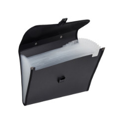 Includes 12 File Dividers with Monthly Labels (unattached) - With Carry Handle