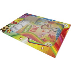 Gratitude gift box, material: 350gsm, contents include: teeny piece puzzle, crayons, colouring booklet