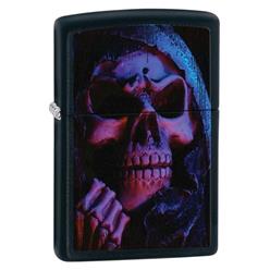 Grim Reaper on the zippo lighter