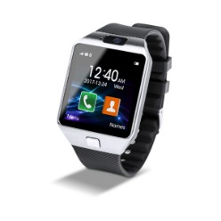 This Smart Watch has been designed to be used either by itself with a SIM card inserted or connected with your smart phone. Android Compatible It can be synchronized with your phonebook and provides a variety of useful features and services to facilitate your work and leisure activities with smart technology. Micro SD and SIM card not included