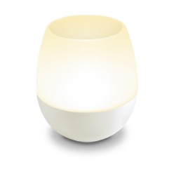 Set the perfect mood with this Harmony LED candle that is perfect for a dinner setting, bed side lighting or for when the power is down. Features include, Brightness control button, Dimmable button allows 3 levels of brightness: high-middle-low, After switching on, you blow into the top like a candle to turn it on and off, For charging connect via the USB cable to a computer, powerbank or adapter