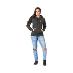 Its feature's includes a kangaroo pocket, hoody with a single jersey knit lining and drawstring, raglan sleeve and matching rib on sleeve cuff and hem., Ladies: Relaxed fit. Gents: Regular fit, 280gsm, Cotton rich brushed fleece