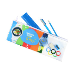 300D - Includes pen, Pencil, 30cm ruler, eraser and sharpener