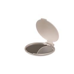 PS Plastic material holder with one mirror inside