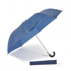 Hook handle umbrella, with Leather Hook Handle 190T Polyester