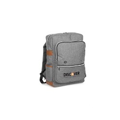 1000D polycanvas & simulated leather padded back panel for extra comfort adjustable, padded shoulder straps