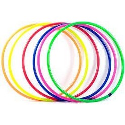A Hula Hoop that available in various sizes colours and designs that can be branded and delivered anywhere in Africa.