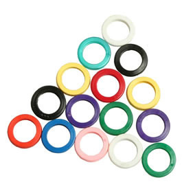 Normally, an identifier may be a word, number, letter, symbol, or any combination of these. But this identifier is in a round shaped form and it can be found in various colors, the identifier comes 10 in a pack and can be arranged together to form a shape . No customization available, no specific length. The minimum amount of this product is 500. This identifier aids the process of identification.