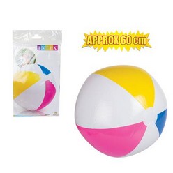 The Intex Beach-Ball Glossy-Panel makes going to any beach or swimming pool a great and relaxing experience.