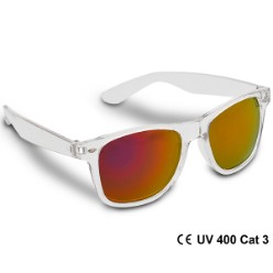 Clear frame sunglasses, UV400 protection