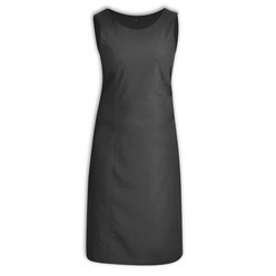 Jane Dress, mini matt - 100% polyester, features: back zip, fully lined, elegant design, back vent pleat for ease of movement