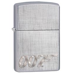 James Bond zippo lighter with the numbers 007 engraved