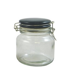 A jar is a must have in the kitchen or the dining table to keep important edible items handy and safe. The jar coming with air tight lids can keep the edible items in good, hygienic and fresh condition. Mold and dust will not seep into jar, when the lid is closed tightly. You should purchase Consol classic jar, provided with black ceramic lid and has a capacity of 500 ml.