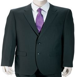 Single breasted, two button, 3 sham holders on sleeve, bone buttons, notch lapel, breast welted pocket, 2 side flap pockets, centre vent
