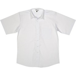 Polycotton, button down collar , left chest pocket, back yoke with loop, Price range from S-5Xl