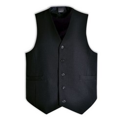 John waistcoat, 100% polyester, jetted pockets, classy engraved Vangard buttons, high quality mini matt fabric with wash & wear properties