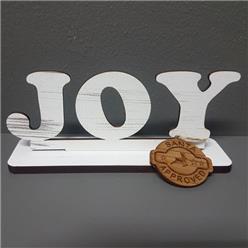 Joy sign white Joy sign white