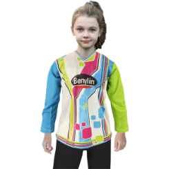 Junior Long Sleeve V-Neck T-Shirt