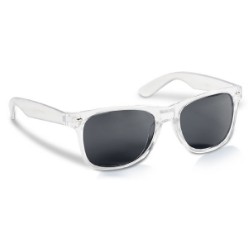 Transparent frame sunglasses, UV400 protection, Plastic
