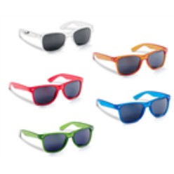 Transparent frame sunglasses, UV400 protection, Plastic