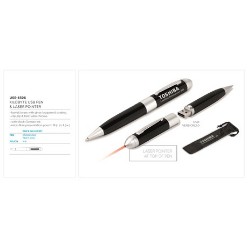 Kilobyte USB Pen & Laser Pointer