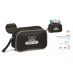 600D, Price includes* Screen (1 COL), Kingsport Promotional Toiletry Bag