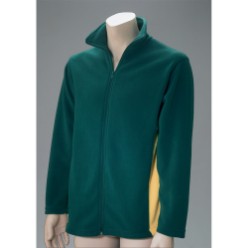 Spun Polyester Polar Fleece 240G Face Side Anti - Pill Quarter Zip and Full Zip. 2 Side Pockets