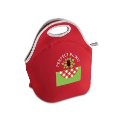 Insulated and protective neoprene lunch bag