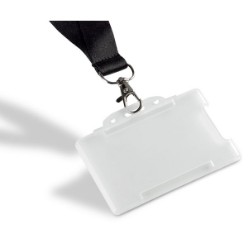 Clear rigid plastic, For maximum card size 5.3cm x 8.5cm