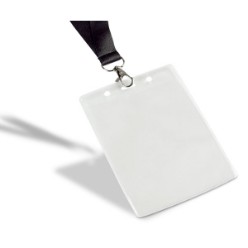 Clear PVC, For maximum card size 12cm x 9.8cm
