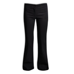 Ladies Bengaline Pants, Polyester and Spandex, Flattering fit, Full waistband, Zip and button, Strech, wash and wear