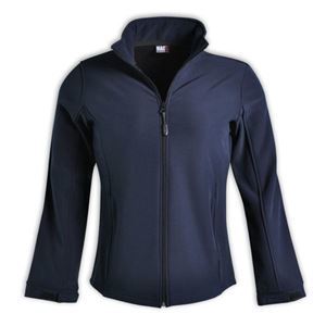 This is the Ladies Classic Softshell Jacket which is available in S, M, L, XL, 2XL, 3XL, 4XL, 5XL with colour variations of royal blue, signal red, dark olive, black, navy