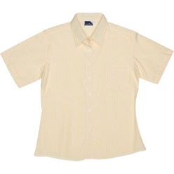 Ladies drew shirt, Polycotton, Short sleeve, Left chest pocket, Regular fit
