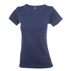 180g, Slim fit T-Shirt with stylishly cut capped sleeves to ensure a feminine fit