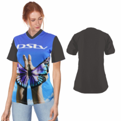 Ladies Isla V-Neck Sublimation T-shirt