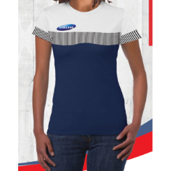 150g Polyester Birdseye, moisture management breathable fabric T-Shirt