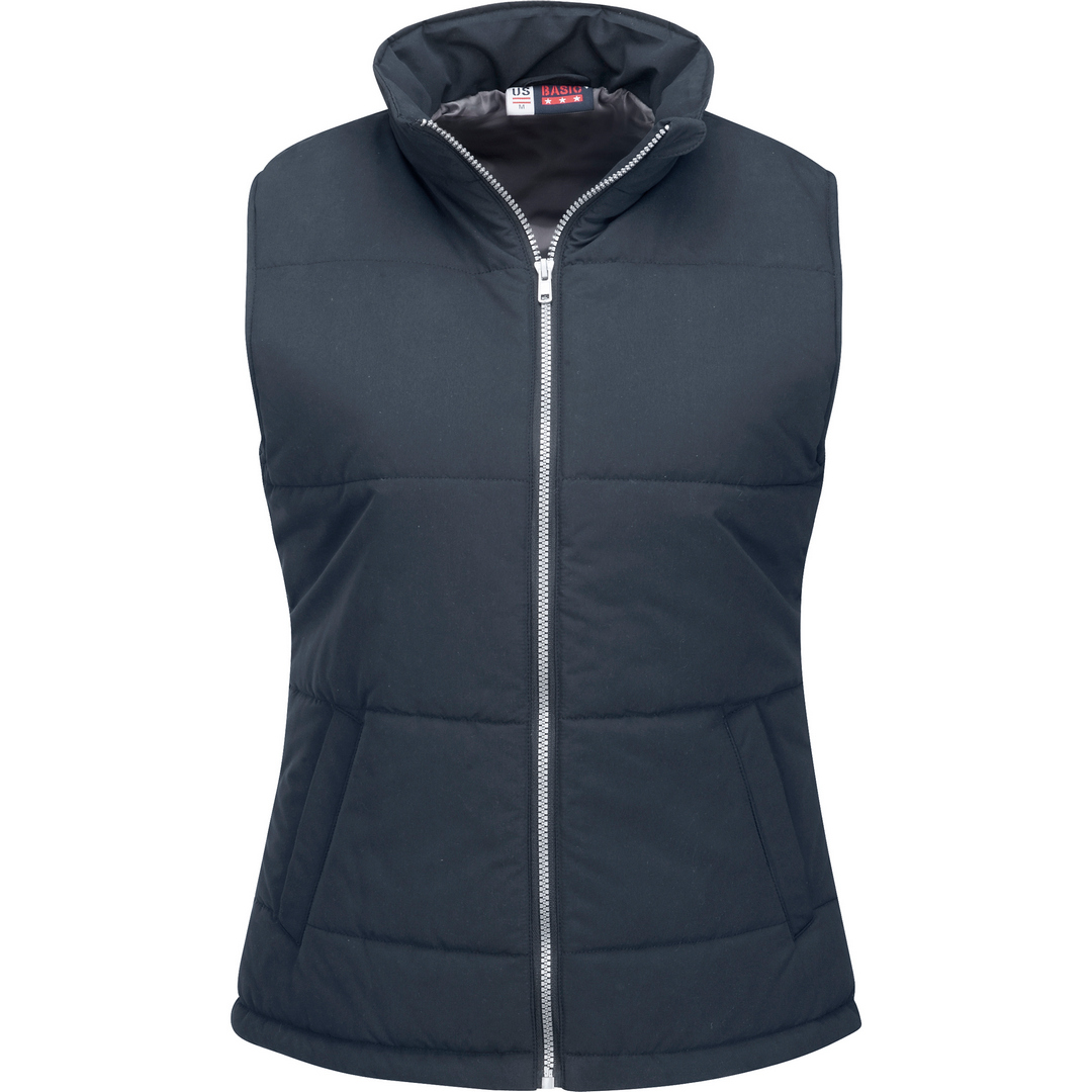 Ladies Rego Bodywarmer is the best way to keep warm and can be customised with Digital Transfer, Embroidery branding.