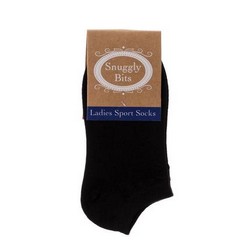 Ladies Sports Sock is a combination of materials like most socks but these can be branded with anything from dragons to logos.