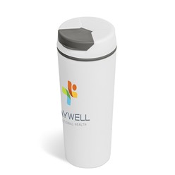 Laguna Double Wall Tumbler that can be printed using Digital Print Drinkware or Pad Printing or Wrap Print techniques and is available in  Purple or blue or green or brown or oragne or red or yellow
