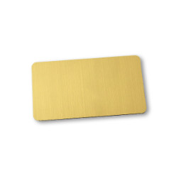 Gold laser chrome