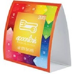 Cardboard calendar, made in South Africa, full colour branding